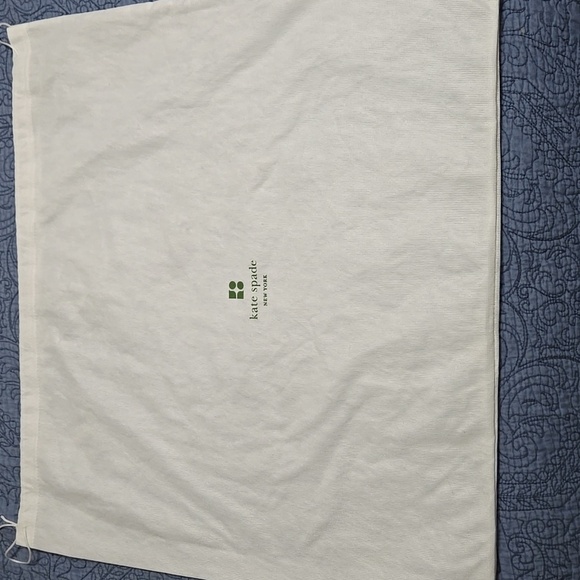 kate spade Handbags - Kate Spade White Storage Bag 19 x 22.5 Inches